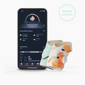 NWOT Owlet Dream Sock - Smart Baby Monitor with Heart Rate and Average Oxygen O2
